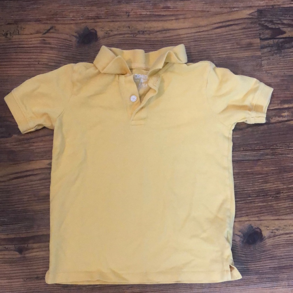 Oshkosh B’gosh l Yellow Pique Polo Shirt